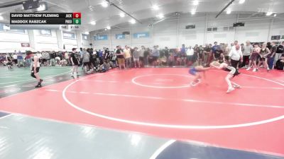 96 lbs Round Robin 1 - David Matthew Fleming, Jacket Wrestling Club-HS vs Maddox Rabzcak, Pheonix Wrestling-Blue-HS