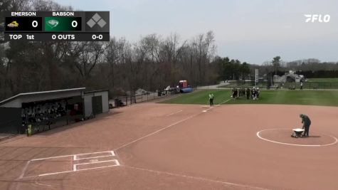 Replay: Emerson vs Babson | Apr 19 @ 12 PM