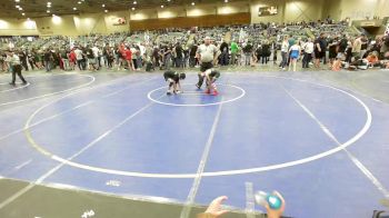 65 lbs Consi Of 8 #2 - Sebastian Lerma, Other Team vs Hudson Cook, Lassen Wrestling Association