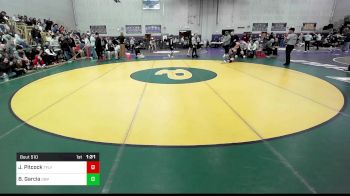 165 lbs Semifinal - Jeremy Pitcock, Tenafly vs Benjamin Garcia, Don Bosco Prep