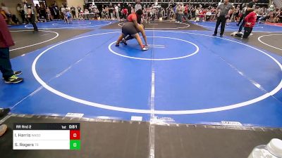 Rr Rnd 2 - Isaac Harris, Wagoner Takedown Club vs Shawn Rogers, Tulsa Rangers