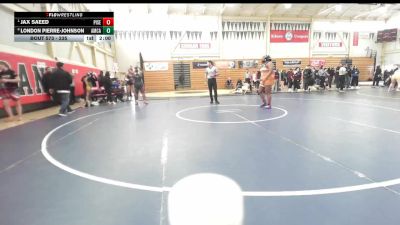 235 lbs Quarterfinal - Jax Saeed, Pittsburg Senior vs London Pierre-Johnson, American Canyon