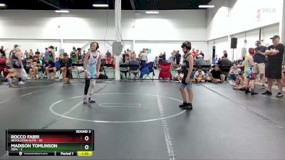 80 lbs Round 3 (6 Team) - Rocco Fabri, Revolution Elite vs Madison Tomlinson, SEPA