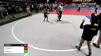 57 lbs Rr Rnd 2 - Jayce Sabata, Team Grand Valley vs Andersen Park, Rough House