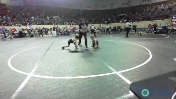 52 lbs Consi Of 16 #2 - Ledger Wright, Powerhouse Wrestling vs Caius Moore, Standfast