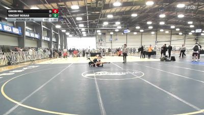 138 lbs Round Of 16 - Orion Hill, CA vs Vincent Rosas, KS