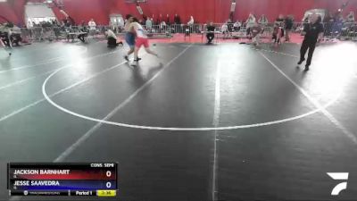 285 lbs Cons. Semi - Jackson Barnhart, IL vs Jesse Saavedra, IL