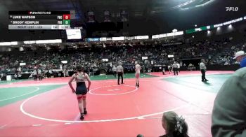 120 lbs Champ. Round 2 - Luke Watson, PWCA vs Brody Kemplin, PROA