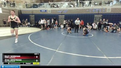 120/126 1st Place Match - Riley Workman, Nampa Christian vs Ryan Armstrong, East Idaho Elite