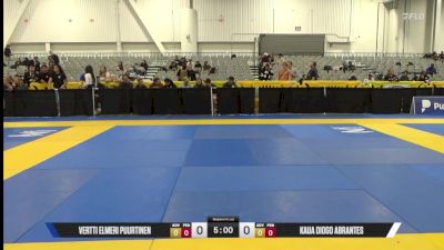 KAUA DIOGO ABRANTES vs Vertti Elmeri Puurtinen 2025 World IBJJF Jiu-Jitsu No-Gi Championship