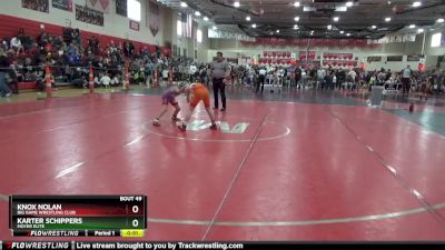 90 lbs Semifinal - Karter Schippers, Moyer Elite vs Knox Nolan, Big Game Wrestling Club