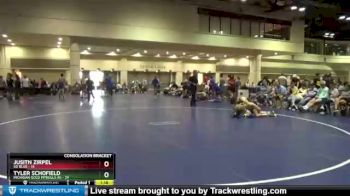 152 lbs Round 3 (16 Team) - Tyler Schofield, Michigan Gold Pitbulls AS vs Jusitn Zirpel, SD Blue