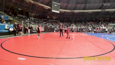 58 lbs Round Of 16 - Larry Meza Jr, Sunkist Kids Monster Garage vs Billy Roberts, Greater Heights Wrestling