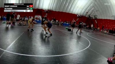 154-155 A Round 2 - Eli Rader, Mauston vs Henry Johnson, Mahtomedi