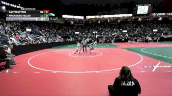 54 lbs Cons. Round 2 - Mackenzie Keller, ATAA vs Carter Myers, FDMA