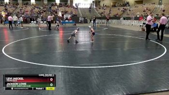 40 lbs Cons. Round 2 - Levi Jaeckel, Young Bucs vs Jackson Lowe, Buccaneer Wrestling Club