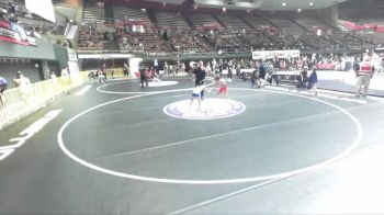 70 lbs Cons. Round 1 - Josiah Baeza, Amateur Wrestling Academy vs Mai Martinez, Red Wave Wrestling