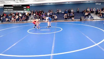 141 lbs Champ. Round 1 - Aj Salguero, Colorado Mesa University vs Liam Neitzel, South Dakota State