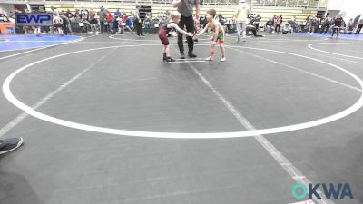 46 lbs Consi Of 8 #2 - Riley Stegeman, Raw Wrestling Club vs Grant Mullen, Perry Wrestling Academy