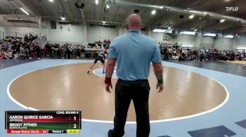 106 lbs Cons. Round 6 - Aaron Quiroz Garcia, Jefferson vs Brody Pitner, North Platte
