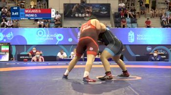 110 kg Qualif. - Davit Mgeladze, Georgia vs Omid Khodarham Paidar, Iran
