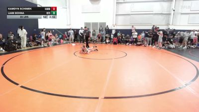 80 lbs Round Robin 4 - Kamdyn Schimek, Hammers - YTH vs Liam Bohna, Revival Black - YTH