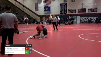 285 lbs Rr Rnd 1 - Yara Slavikouski, Rutgers vs Brody Kline, Franklin & Marshall