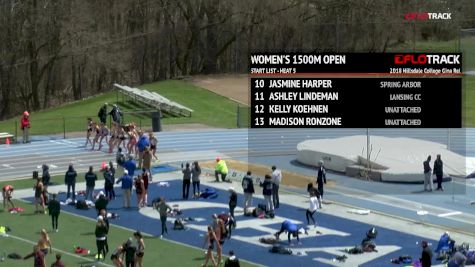 Women’s 1500m Open, Heat 5