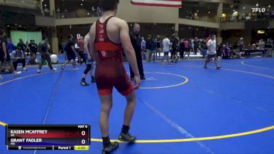 150 lbs Cons. Round 5 - Kasen McAffrey, OK vs Grant Fadler, MO