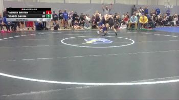 107 lbs Semifinal - Ashley Broten, Ocean Springs Women vs Isabel Balkin, Oxford