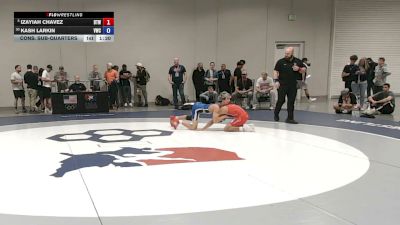 55 kg Cons. Sub-quarters - Izayiah Chavez, Best Trained Wrestling vs Kash Larkin, Valiant Wrestling Club