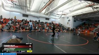 120 A & B Semifinal - Tanner Delay, Thermopolis Middle School vs Jonah Schulz, Cody Middle School