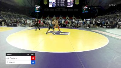 190 lbs Rnd Of 64 - Andy Franke, IA vs Conner Hoar, IN