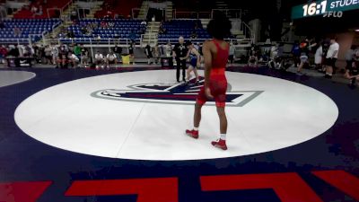 138 lbs Cons 32 #1 - Emanuel Cater, WA vs Daeton Johnson, WA