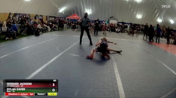 80 lbs Finals (2 Team) - Dylan Eaver, DWA vs Howard Jackson, CP Wrestling