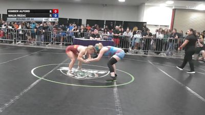138 lbs Round Of 64 - Kimber Alford, AL vs Malia Rezac, FL