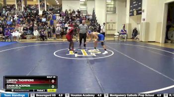 147 lbs Champ. Round 1 - Davin Blackmon, Beauregard HS vs Lakeith Thompkins, Dothan HS