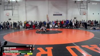 165 lbs Quarterfinal - Drake Wagner, Red Cobra WA vs Julian Piersimoni, Warrior Regional Training Cent