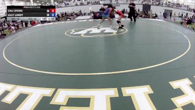 95 lbs Cali Otero, Ohio vs Lilly Lundy, Colorado