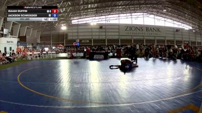 100 lbs Isaiah Ruffin, Michigan Red vs Jackson Schroeder, Nebraska