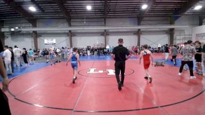84 lbs Rr Rnd 4 - Dominic Velardi, Ruthless - MSB vs Chase Morrow, Team Darkhorse - MSB