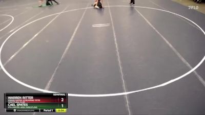 165 lbs Semifinal - Warren Ritter, Grand Rapids Screaming Yetis Wrestling Club vs Cael Spates, Stillwater Area Wrestling