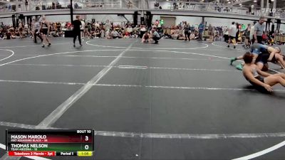 215 lbs Round 3 (8 Team) - THOMAS NELSON, Team Arizona vs Mason Marolo, Mat Assassins Black