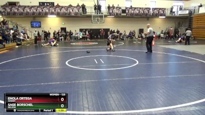 125 lbs Cons. Semi - Sage Borschel, Nelson vs Enola Ortega, Sunset