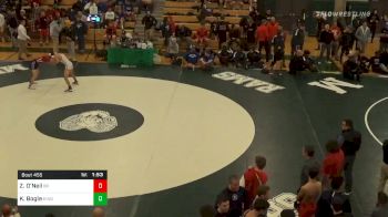 Quarterfinal - Zack O'Neil, Bridgewater-Raynham vs Kaya Bogle, Hingham