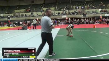 110 lbs Semifinal - Everett Zeitler, Aviators vs Hank Gutormson, Pursuit Wresting Minnesota