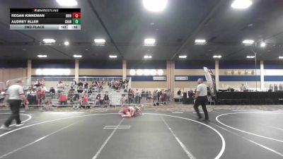 88 lbs 2nd Place - Regan Kinneman, Grindhouse WC vs Audrey Eller, Charger WC