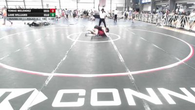 126 lbs Rr Rnd 2 - Tomas Melendez, Ground Up USA (RED) - HSB vs Lane Williams, Keene Gladiators - HSB