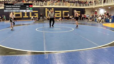 107 lbs Round Of 16 - Gracin Guglielmo, Belle Vernon vs Bennett Ferraro, Pine Richland