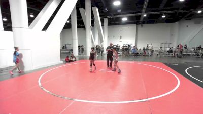 80 lbs Consolation - Abhisri Vatti, Savage House WC vs Rosemarie Mitchell, LV Bears WC